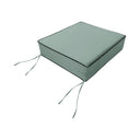 Large Size Outdoor Deep Seat Back Rest Bolster SLIP COVERS ONLY