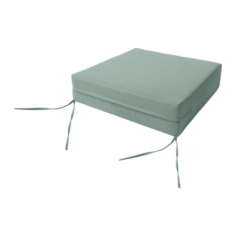 Large Size Outdoor Deep Seat Back Rest Bolster SLIP COVERS ONLY