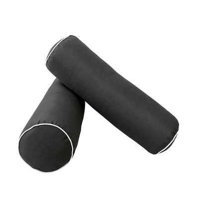 Model-6 TWIN SIZE Bolster & Back Pillow Cushion Outdoor SLIP COVER ONLY