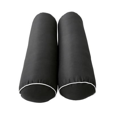 Model-3 TWIN SIZE Bolster & Back Pillow Cushion Outdoor SLIP COVER ONLY