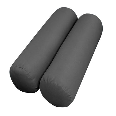 Model-4 FULL SIZE Bolster & Back Pillow Cushion Outdoor SLIP COVER ONLY