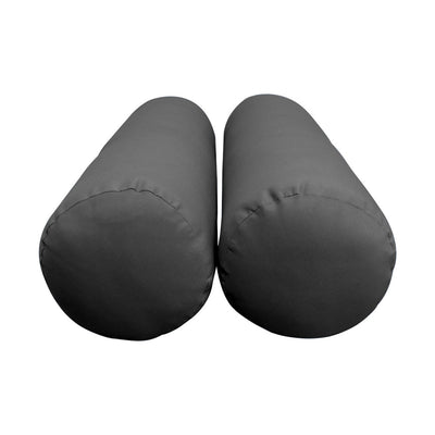 Model-6 TWIN SIZE Bolster & Back Pillow Cushion Outdoor SLIP COVER ONLY