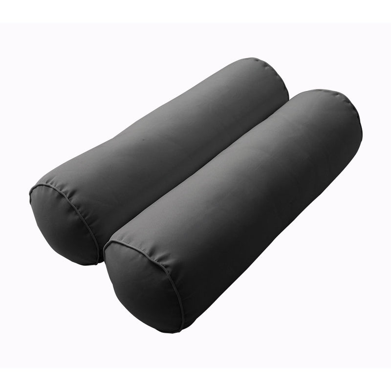 Model-3 TWIN SIZE Bolster & Back Pillow Cushion Outdoor SLIP COVER ONLY