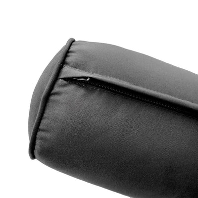 Model-6 TWIN SIZE Bolster & Back Pillow Cushion Outdoor SLIP COVER ONLY