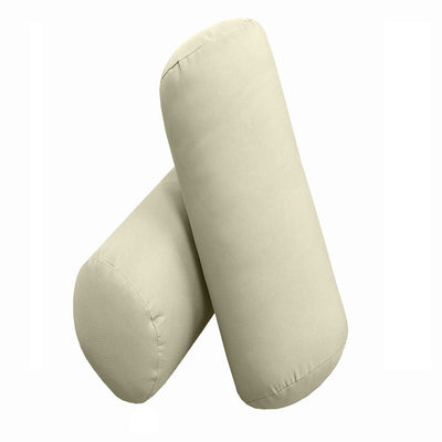 Model-3 TWIN SIZE Bolster & Back Pillow Cushion Outdoor SLIP COVER ONLY