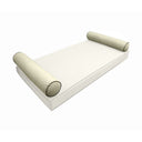 Model-5 TWIN SIZE Bolster & Back Pillow Cushion Outdoor SLIP COVER ONLY
