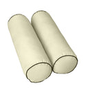 Model-3 TWIN SIZE Bolster & Back Pillow Cushion Outdoor SLIP COVER ONLY