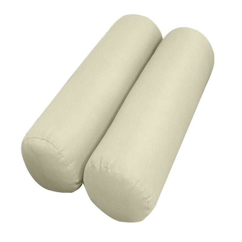 Model-4 FULL SIZE Bolster & Back Pillow Cushion Outdoor SLIP COVER ONLY