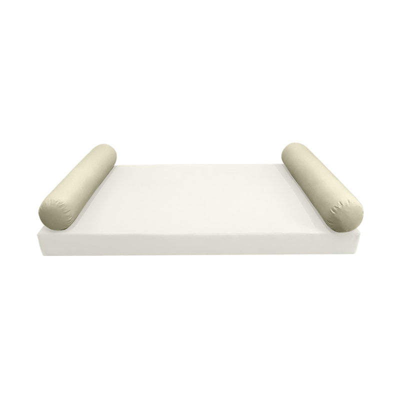 Model-5 FULL SIZE Bolster & Back Pillow Cushion Outdoor SLIP COVER ONLY