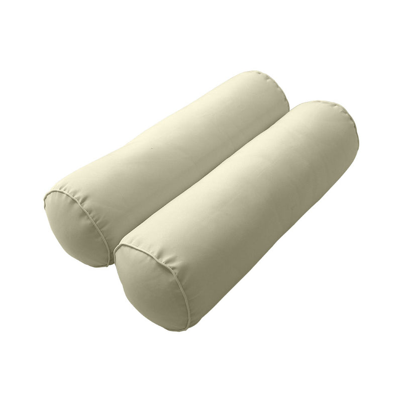 Model-3 TWIN SIZE Bolster & Back Pillow Cushion Outdoor SLIP COVER ONLY