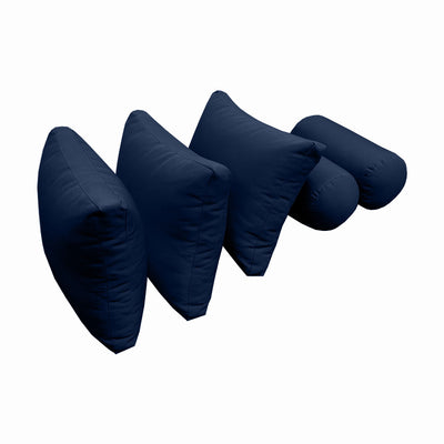 Model-3 TWIN SIZE Bolster & Back Pillow Cushion Outdoor SLIP COVER ONLY