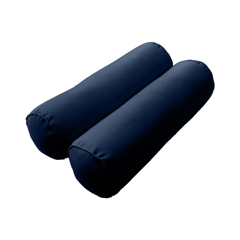 Model-3 TWIN SIZE Bolster & Back Pillow Cushion Outdoor SLIP COVER ONLY