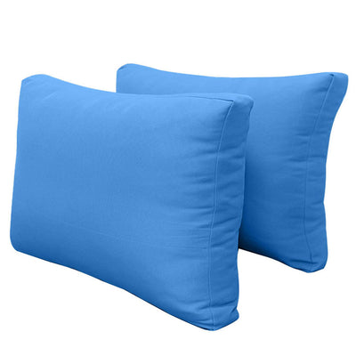 Model-2 CRIB SIZE Bolster & Back Pillow Cushion Outdoor SLIP COVER ONLY