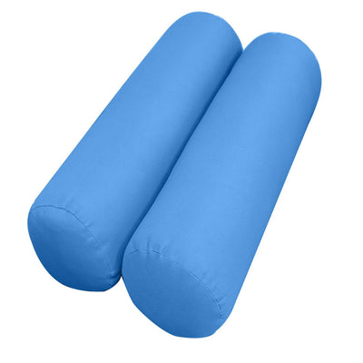 Model-4 FULL SIZE Bolster & Back Pillow Cushion Outdoor SLIP COVER ONLY