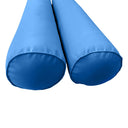 Model-5 CRIB SIZE Bolster & Back Pillow Cushion Outdoor SLIP COVER ONLY