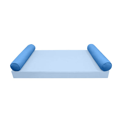 Model-5 FULL SIZE Bolster & Back Pillow Cushion Outdoor SLIP COVER ONLY