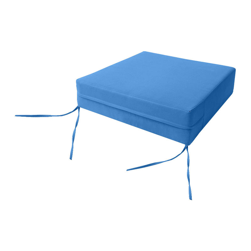 Large Size Outdoor Deep Seat Back Rest Bolster SLIP COVERS ONLY