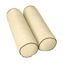Model-2 CRIB SIZE Bolster & Back Pillow Cushion Outdoor SLIP COVER ONLY