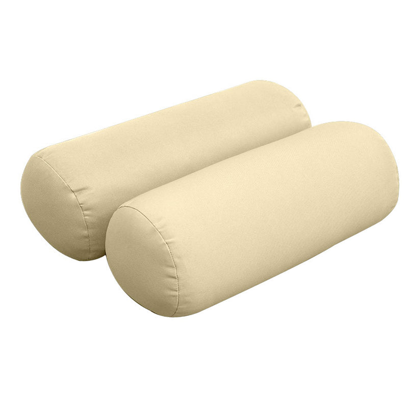 Model-3 TWIN SIZE Bolster & Back Pillow Cushion Outdoor SLIP COVER ONLY