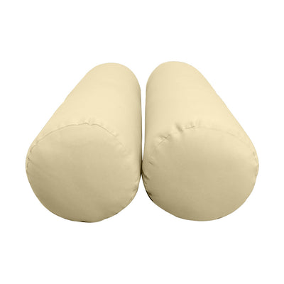 Model-6 TWIN SIZE Bolster & Back Pillow Cushion Outdoor SLIP COVER ONLY