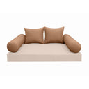 Model-4 TWIN SIZE Bolster & Back Pillow Cushion Outdoor SLIP COVER ONLY