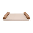 Model-5 TWIN SIZE Bolster & Back Pillow Cushion Outdoor SLIP COVER ONLY