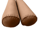 Model-6 TWIN SIZE Bolster & Back Pillow Cushion Outdoor SLIP COVER ONLY