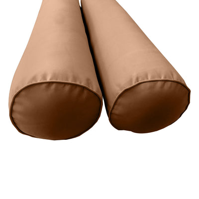 Model-6 TWIN SIZE Bolster & Back Pillow Cushion Outdoor SLIP COVER ONLY