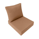 Large Size Outdoor Deep Seat Back Rest Bolster SLIP COVERS ONLY