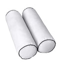 Model-2 CRIB SIZE Bolster & Back Pillow Cushion Outdoor SLIP COVER ONLY