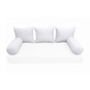 Model-3 QUEEN SIZE Bolster & Back Pillow Cushion Outdoor SLIP COVER ONLY
