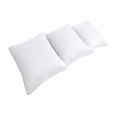 Model-3 TWIN SIZE Bolster & Back Pillow Cushion Outdoor SLIP COVER ONLY
