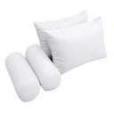 Model-2 TWIN SIZE Bolster & Back Pillow Cushion Outdoor SLIP COVER ONLY