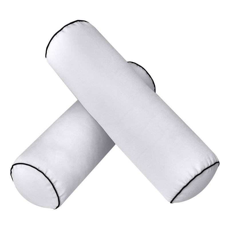 Model-3 TWIN SIZE Bolster & Back Pillow Cushion Outdoor SLIP COVER ONLY