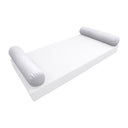 Model-5 TWIN SIZE Bolster & Back Pillow Cushion Outdoor SLIP COVER ONLY