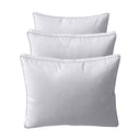 Model-3 QUEEN SIZE Bolster & Back Pillow Cushion Outdoor SLIP COVER ONLY