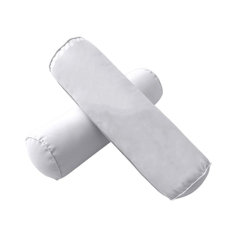 Model-3 TWIN SIZE Bolster & Back Pillow Cushion Outdoor SLIP COVER ONLY