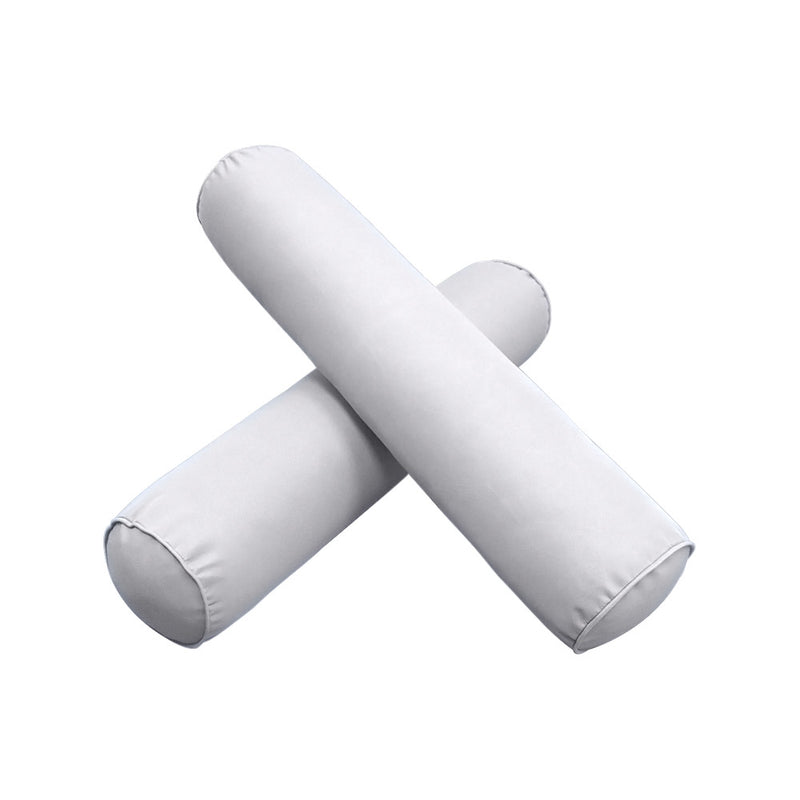 Model-6 TWIN SIZE Bolster & Back Pillow Cushion Outdoor SLIP COVER ONLY