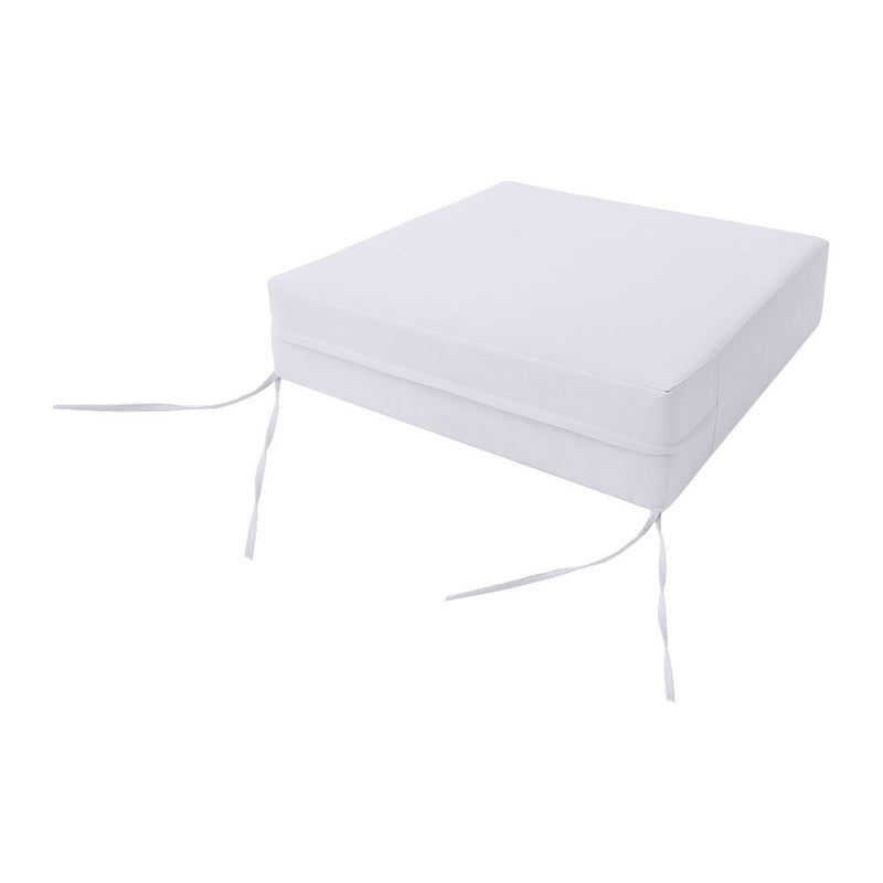 Large Size Outdoor Deep Seat Back Rest Bolster SLIP COVERS ONLY