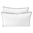 Model-2 QUEEN SIZE Bolster & Back Pillow Cushion Outdoor SLIP COVER ONLY