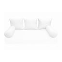 Model-3 QUEEN SIZE Bolster & Back Pillow Cushion Outdoor SLIP COVER ONLY