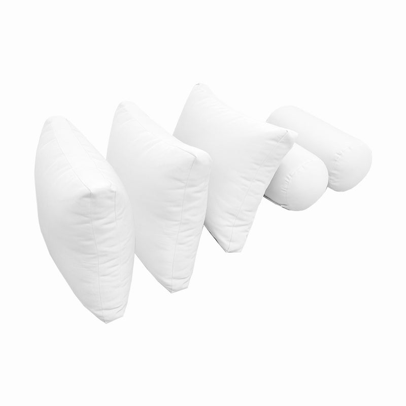 Model-3 TWIN SIZE Bolster & Back Pillow Cushion Outdoor SLIP COVER ONLY