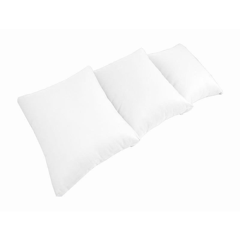 Model-3 TWIN SIZE Bolster & Back Pillow Cushion Outdoor SLIP COVER ONLY