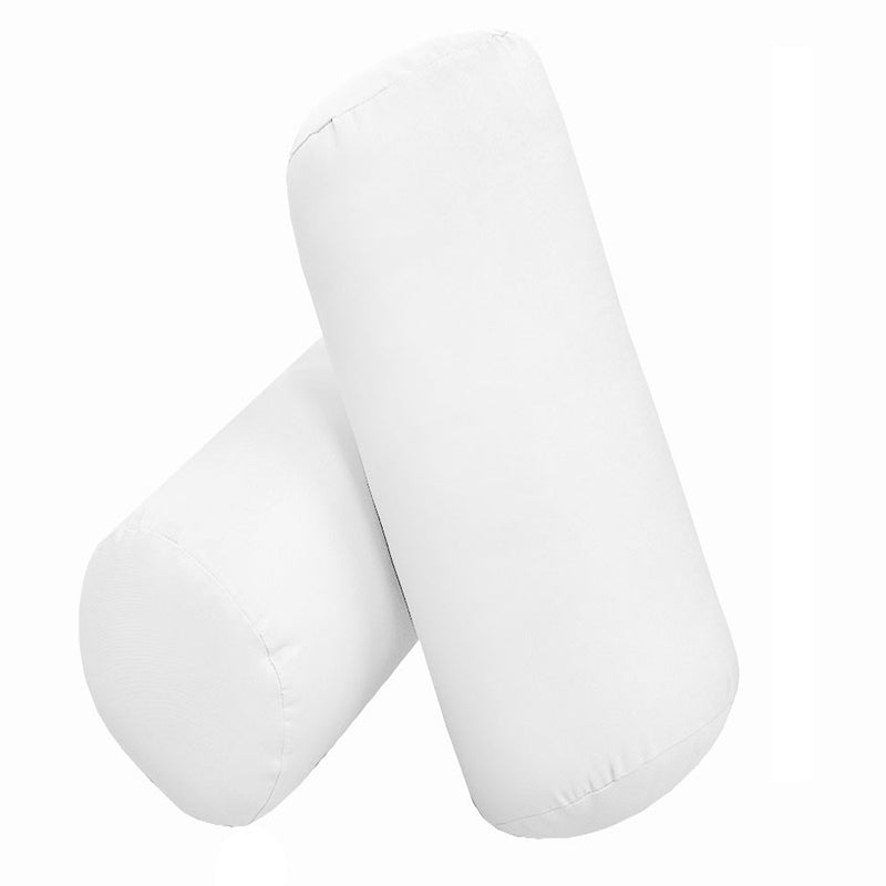 Model-3 CRIB SIZE Bolster & Back Pillow Cushion Outdoor SLIP COVER ONLY