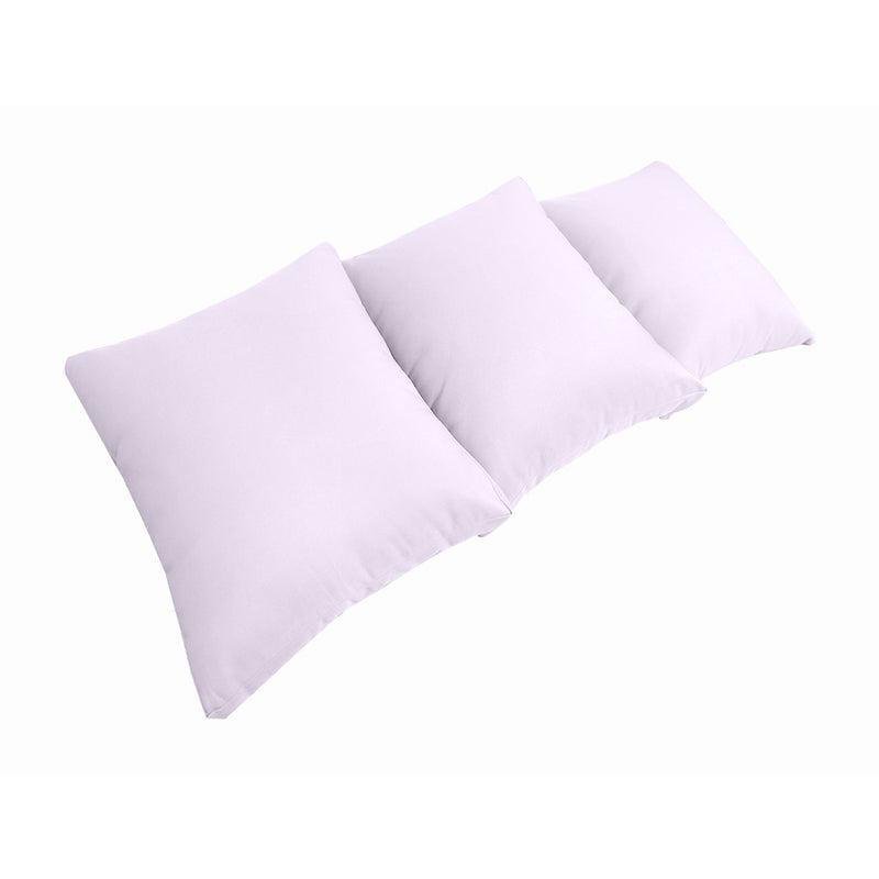 Model-3 TWIN SIZE Bolster & Back Pillow Cushion Outdoor SLIP COVER ONLY
