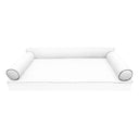 Model-6 CRIB SIZE Bolster & Back Pillow Cushion Outdoor SLIP COVER ONLY