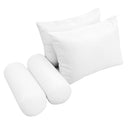 Model-2 QUEEN SIZE Bolster & Back Pillow Cushion Outdoor SLIP COVER ONLY