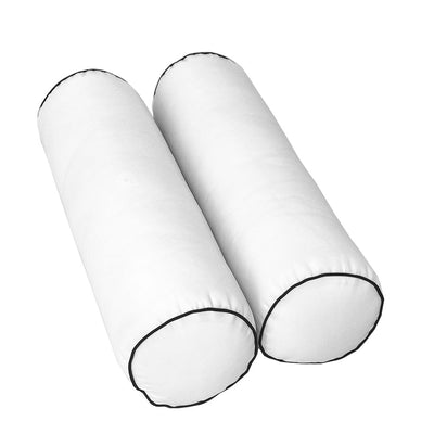 Model-3 TWIN SIZE Bolster & Back Pillow Cushion Outdoor SLIP COVER ONLY