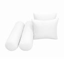 Model-4 TWIN SIZE Bolster & Back Pillow Cushion Outdoor SLIP COVER ONLY