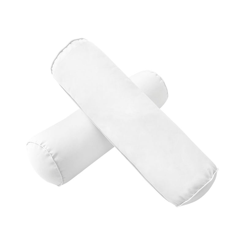 Model-3 TWIN SIZE Bolster & Back Pillow Cushion Outdoor SLIP COVER ONLY